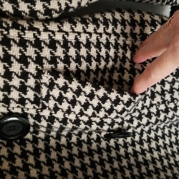 Mudd Houndstooth Double Breasted Jacket - Picture 4 of 9